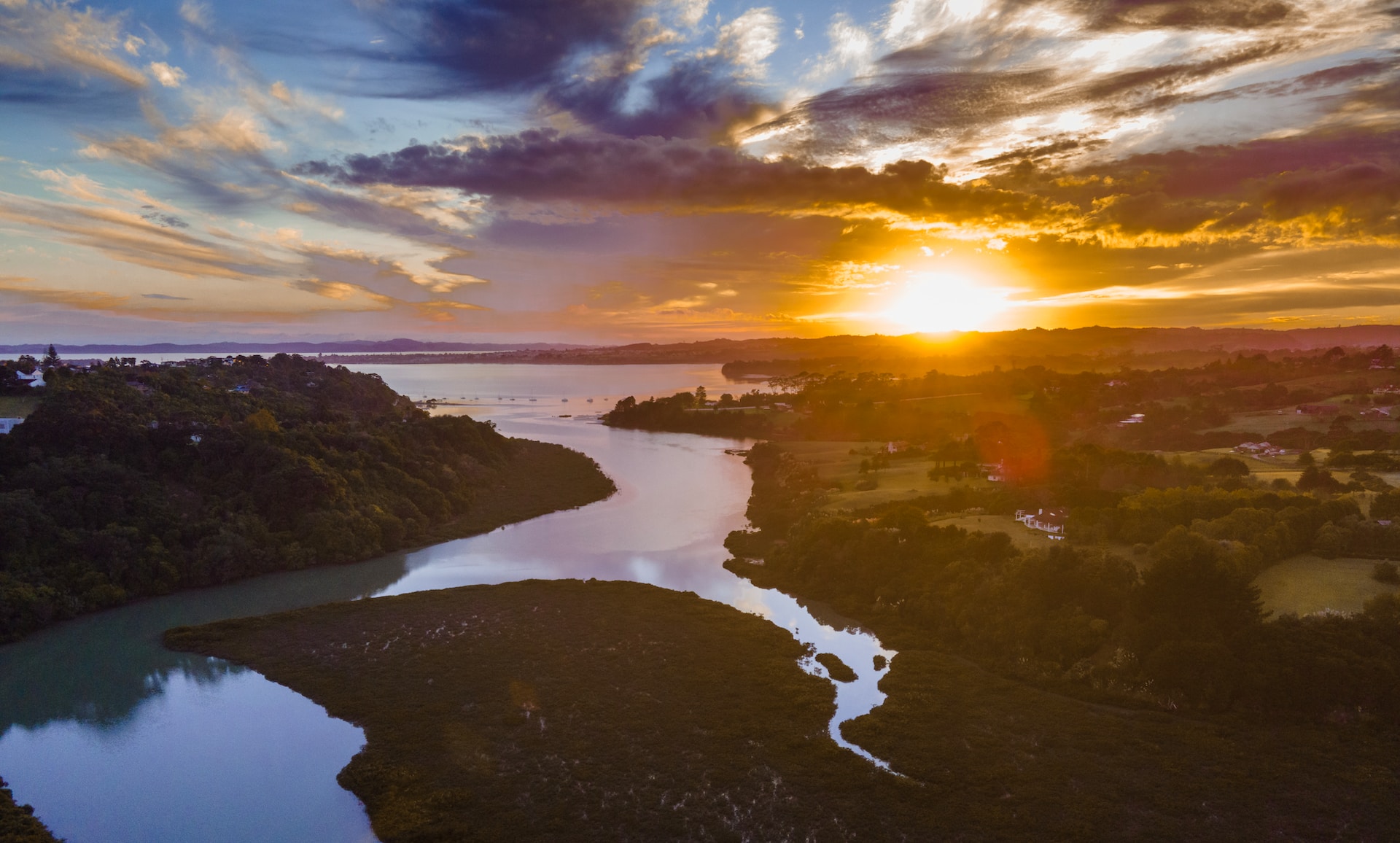 A river mouth